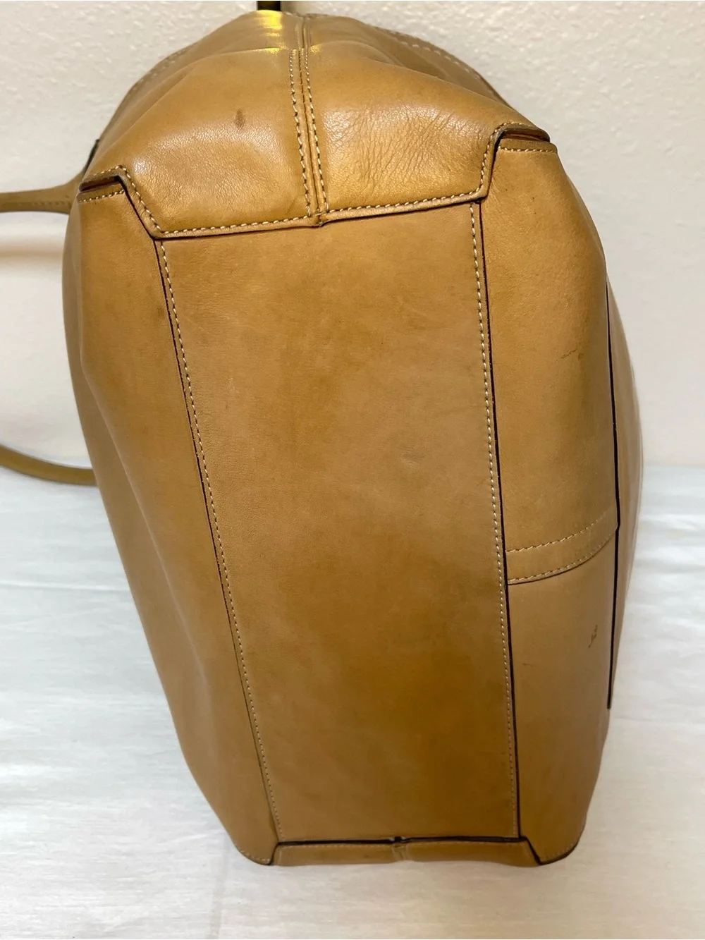 COACH Bleecker Legacy Tote in Tan - Picture 7 of 15
